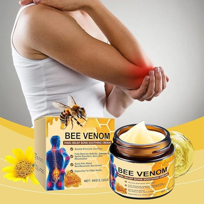 Bee Venom Bone Soothing Cream | Massage Cream for Back, Knee and Joint Support