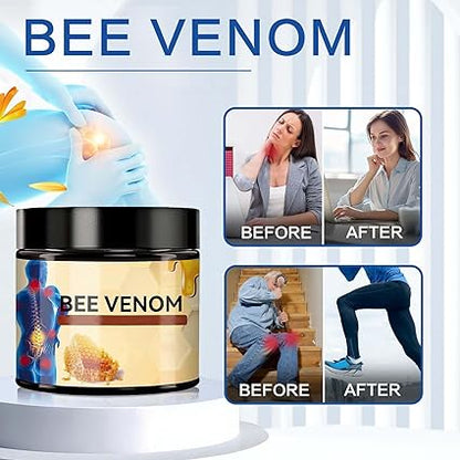 South Moon Bee Venom Pain Relief Soothing Cream 60g | Joint & Muscle Comfort Cream | Fast Absorbing Massage Cream for Daily Use