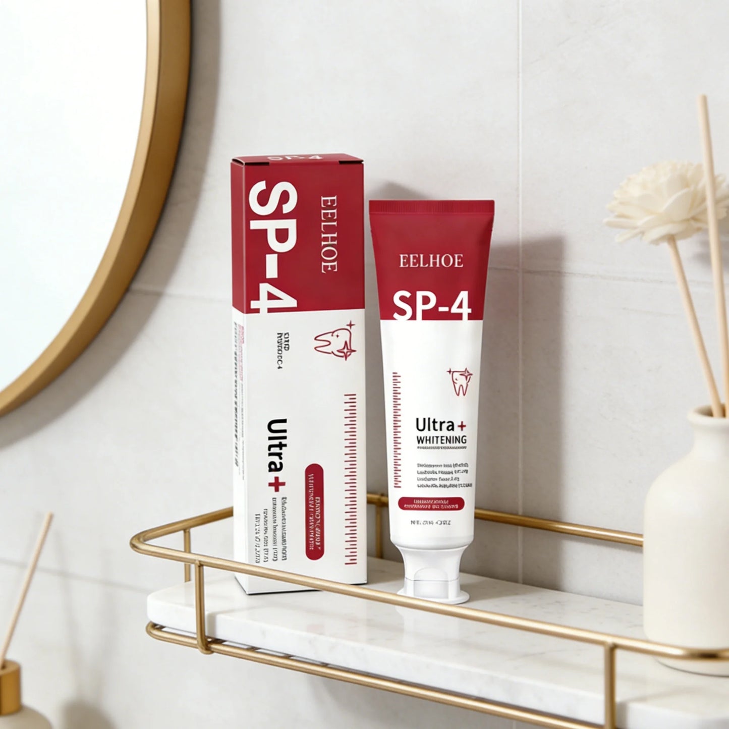 SP-4 Pro Whitening Toothpaste 120g – Complete Oral Care & Fresh Mint Protection