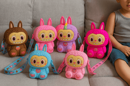 Labubu – Monster Crossbody Bag for Kids Souq Al Riyad