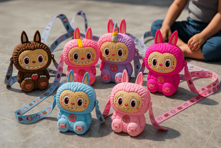Labubu – Monster Crossbody Bag for Kids Souq Al Riyad