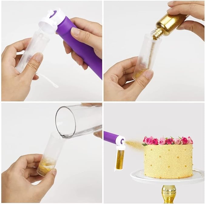 Cake Decorating Pump Set – Ergonomic Piping Tool with Multi-Style Nozzles Souq Al Riyad